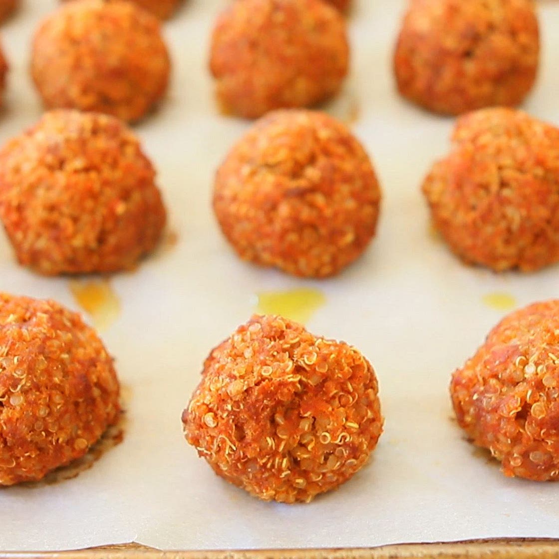 Quinoa beef meatballs recipe – baby finger food
