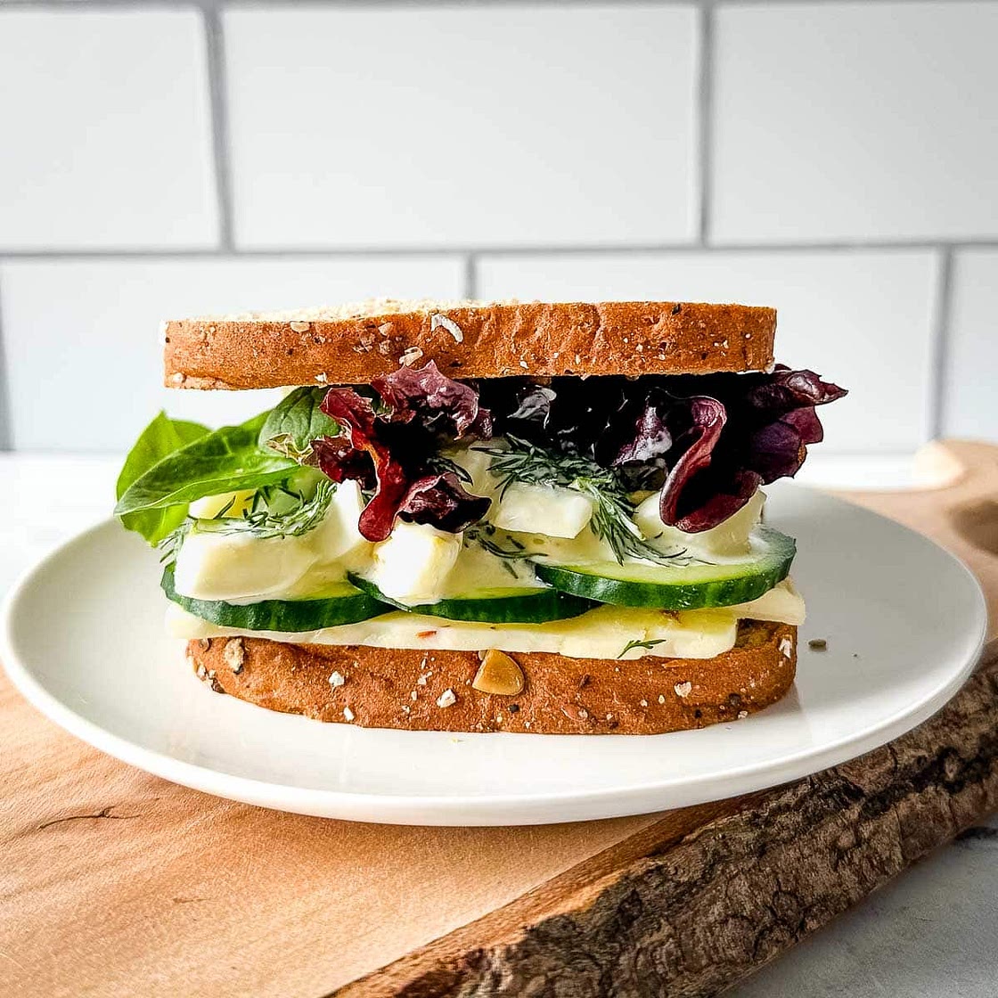Egg and Cucumber Sandwiches