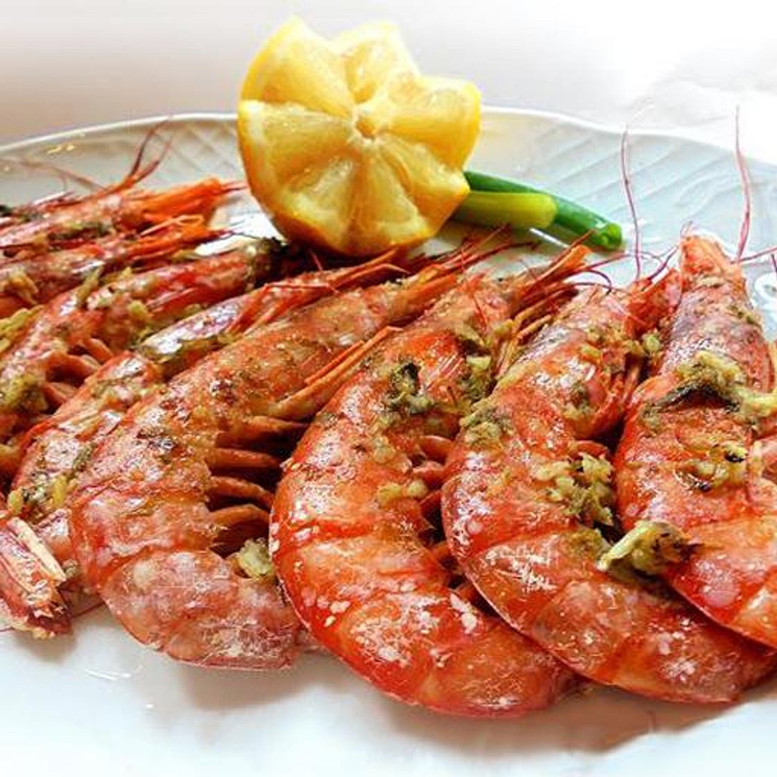 Receita de Camarão com casca no forno