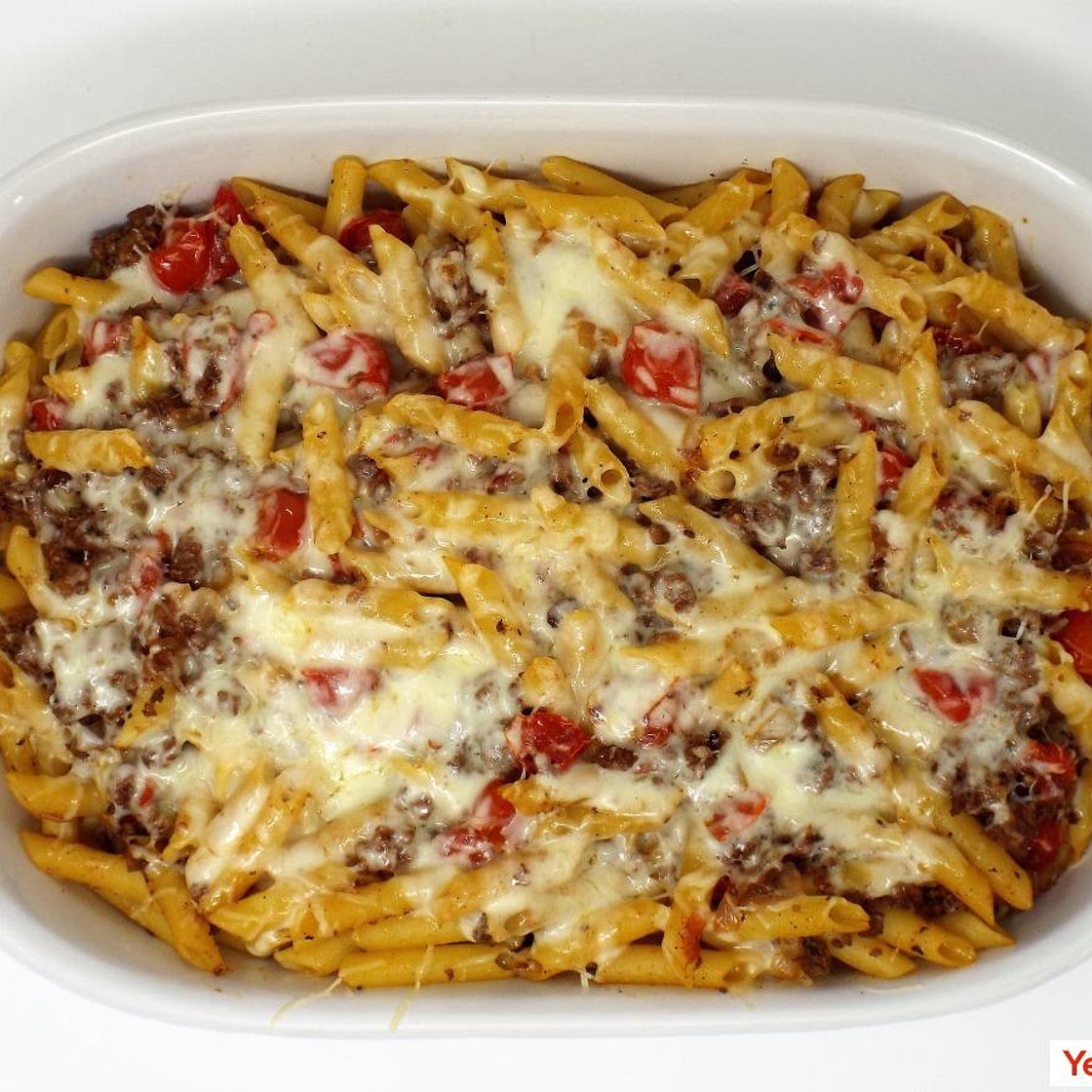 Baked Beef Mostaccioli