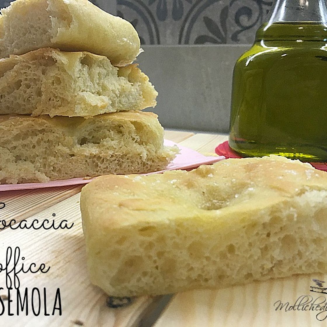 Focaccia soffice di semola-ricetta facile