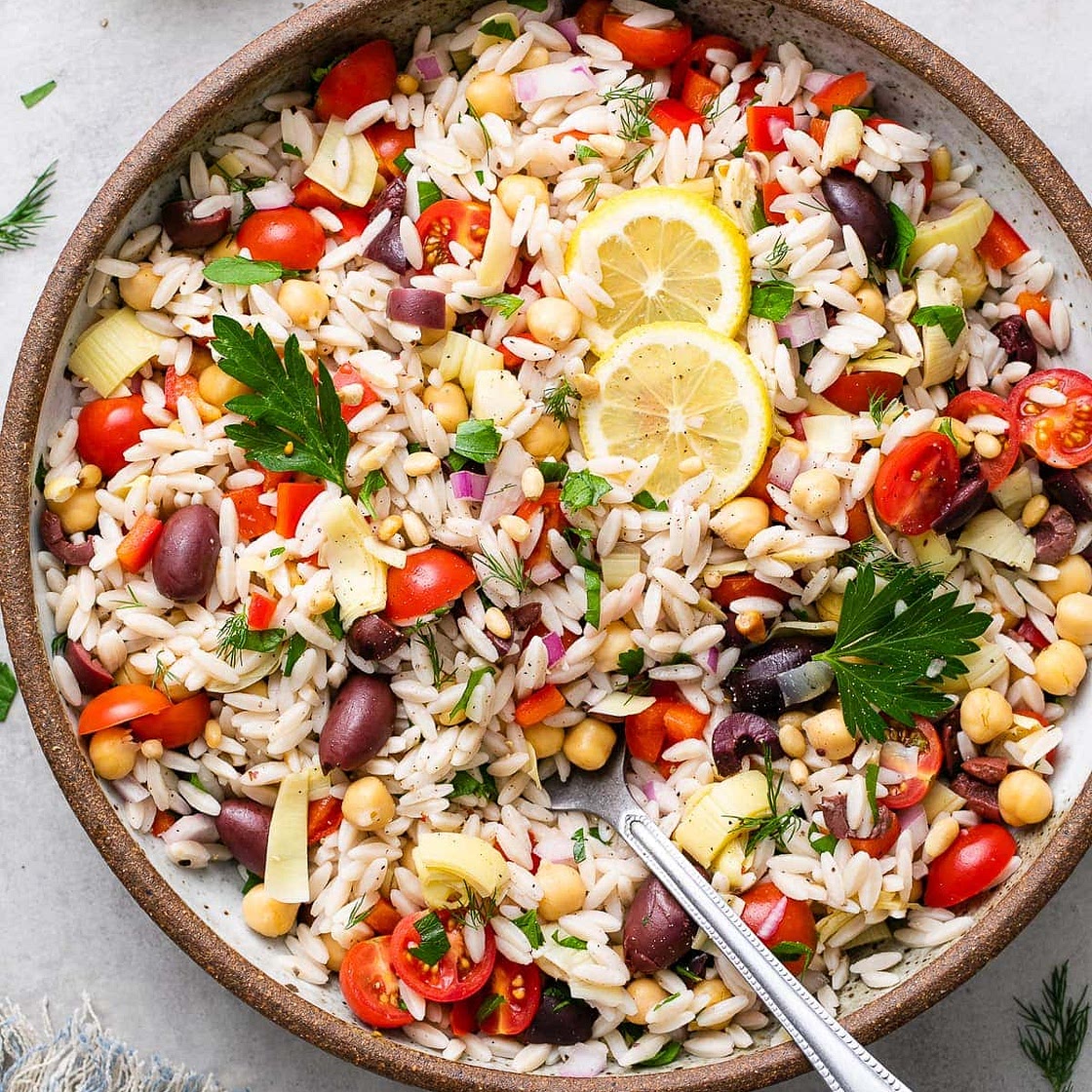 Mediterranean Orzo Salad