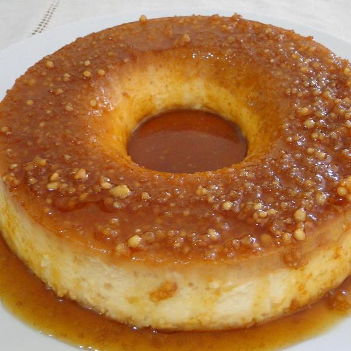 Receita de Pudim de farinha de tapioca