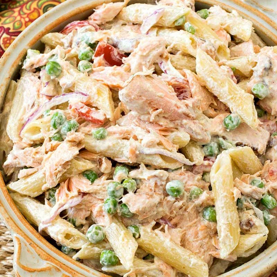 Salmon Pasta Salad