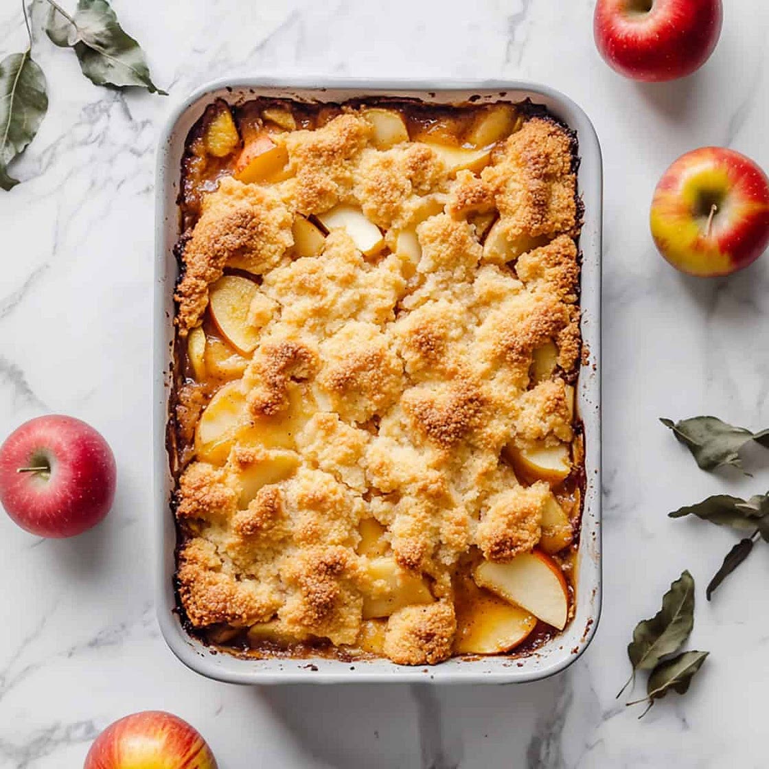 Vegan Apple Cobbler