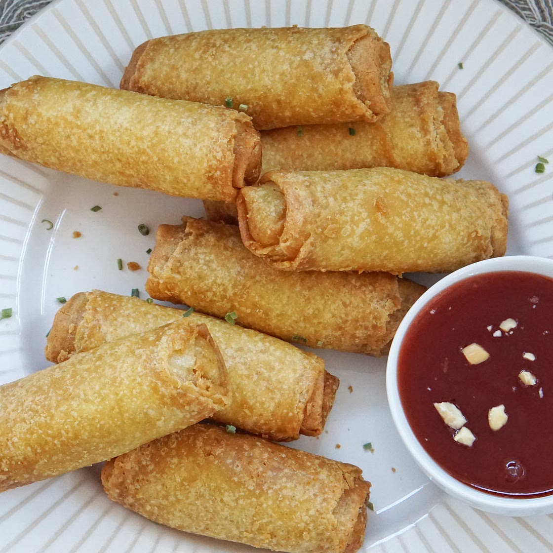 Frozen Egg Rolls in the Air Fryer