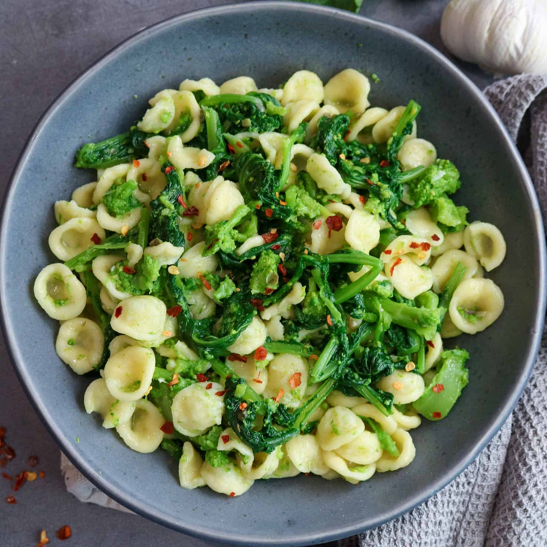 Vegan Orecchiette Cime di Rapa