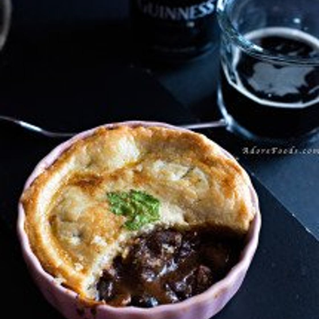 Beef and Guinness Pie