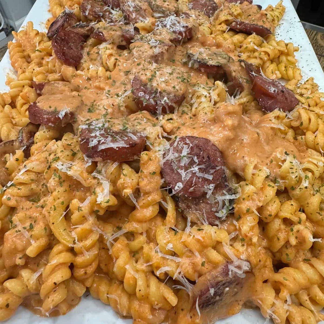 Creamy Smoked Sausage Pasta