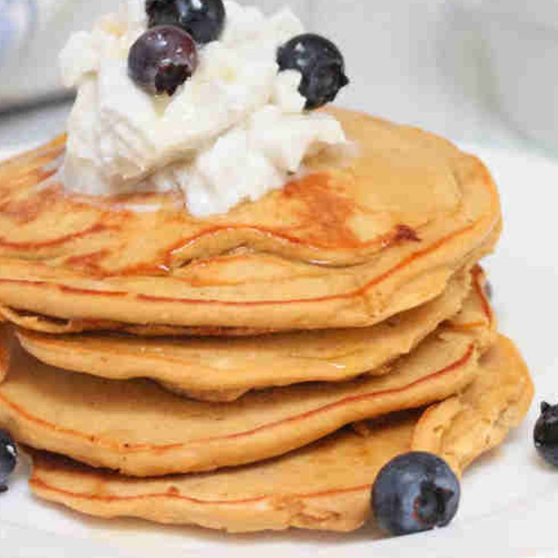 3 Ingredient Protein Pancakes
