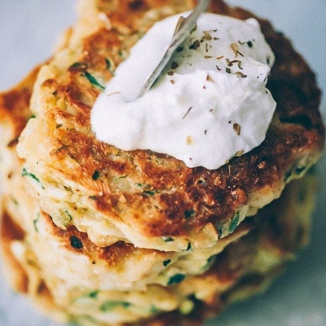Vegan Zucchini Fritters (Gluten-Free)