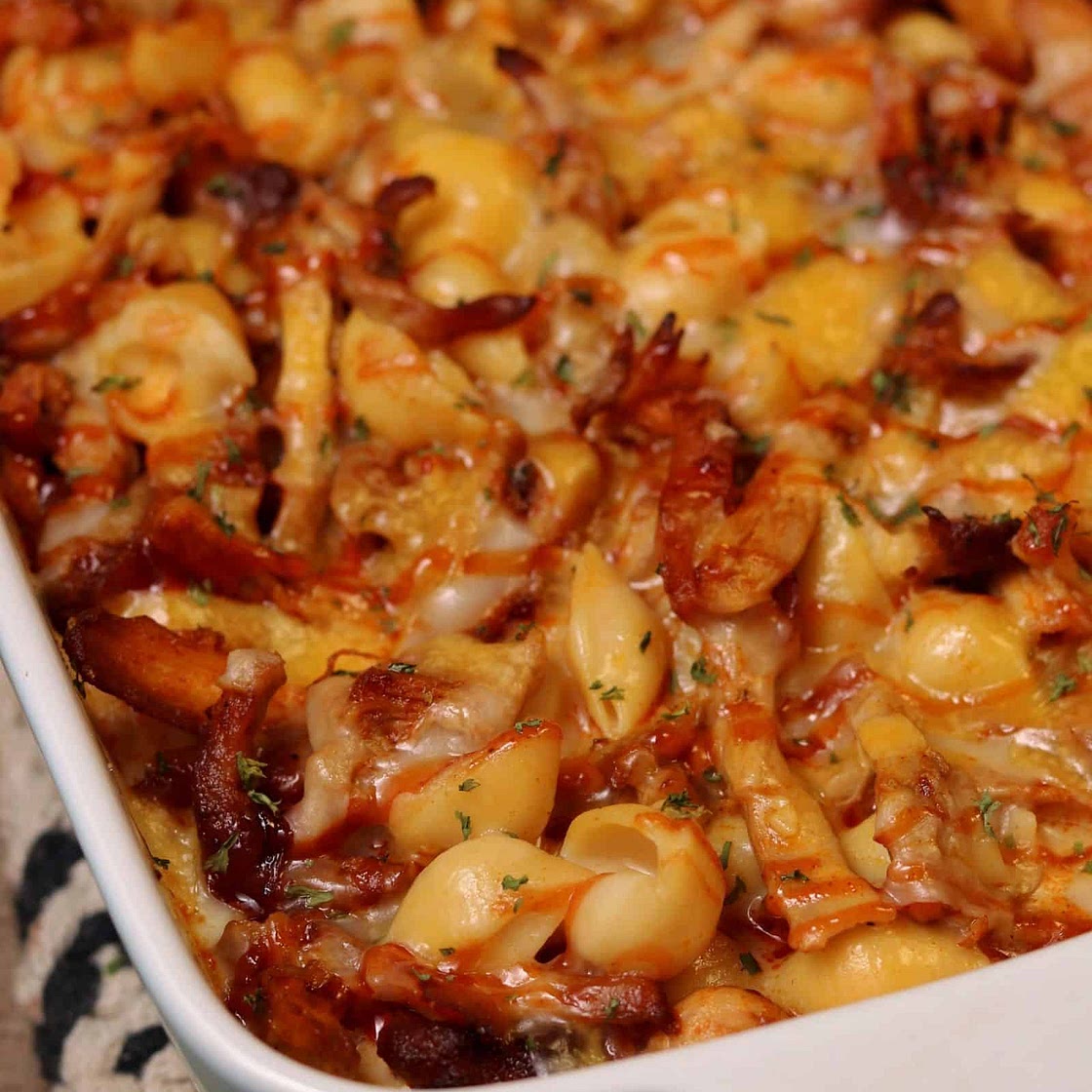 BBQ Chicken Mac and Cheese