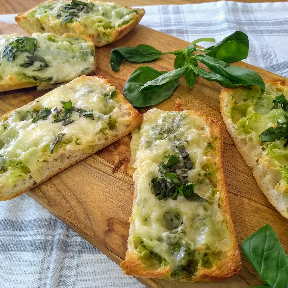 Receta de Pan de ajo y queso