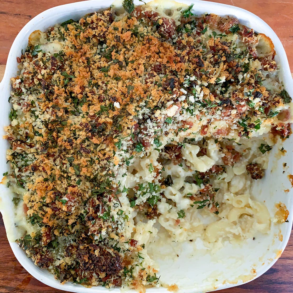 Mac n' cheese (macaroni au fromage) à l'érable