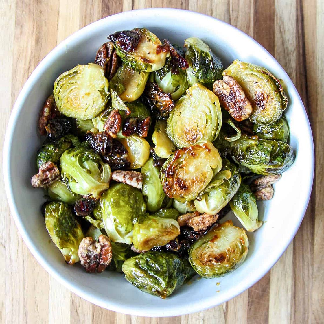 Brown Sugar Brussel Sprouts