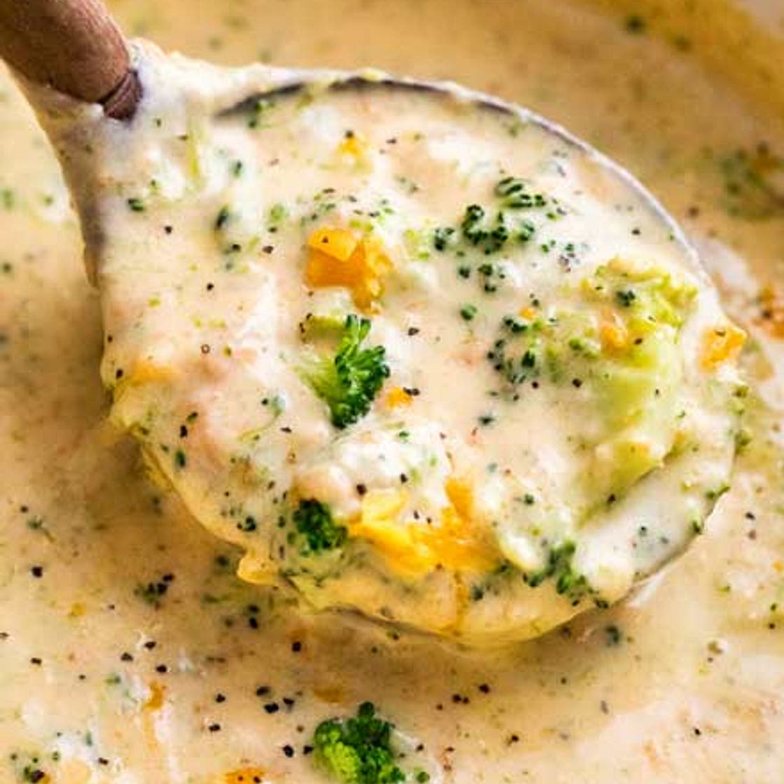 Creamy Broccoli Cheddar Soup