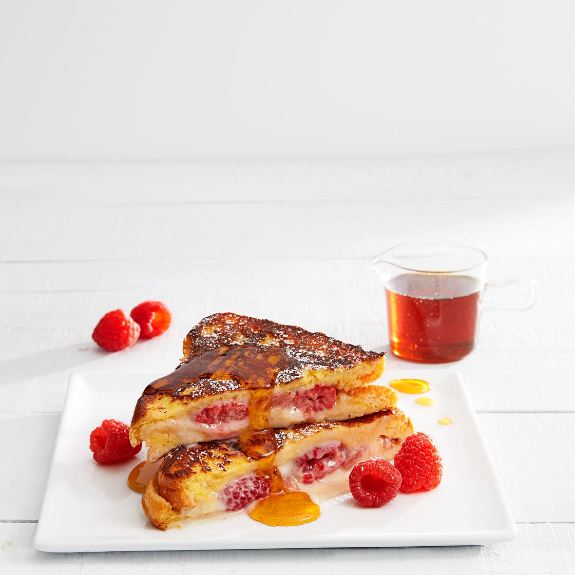 Raspberry "Cheesecake" French Toast