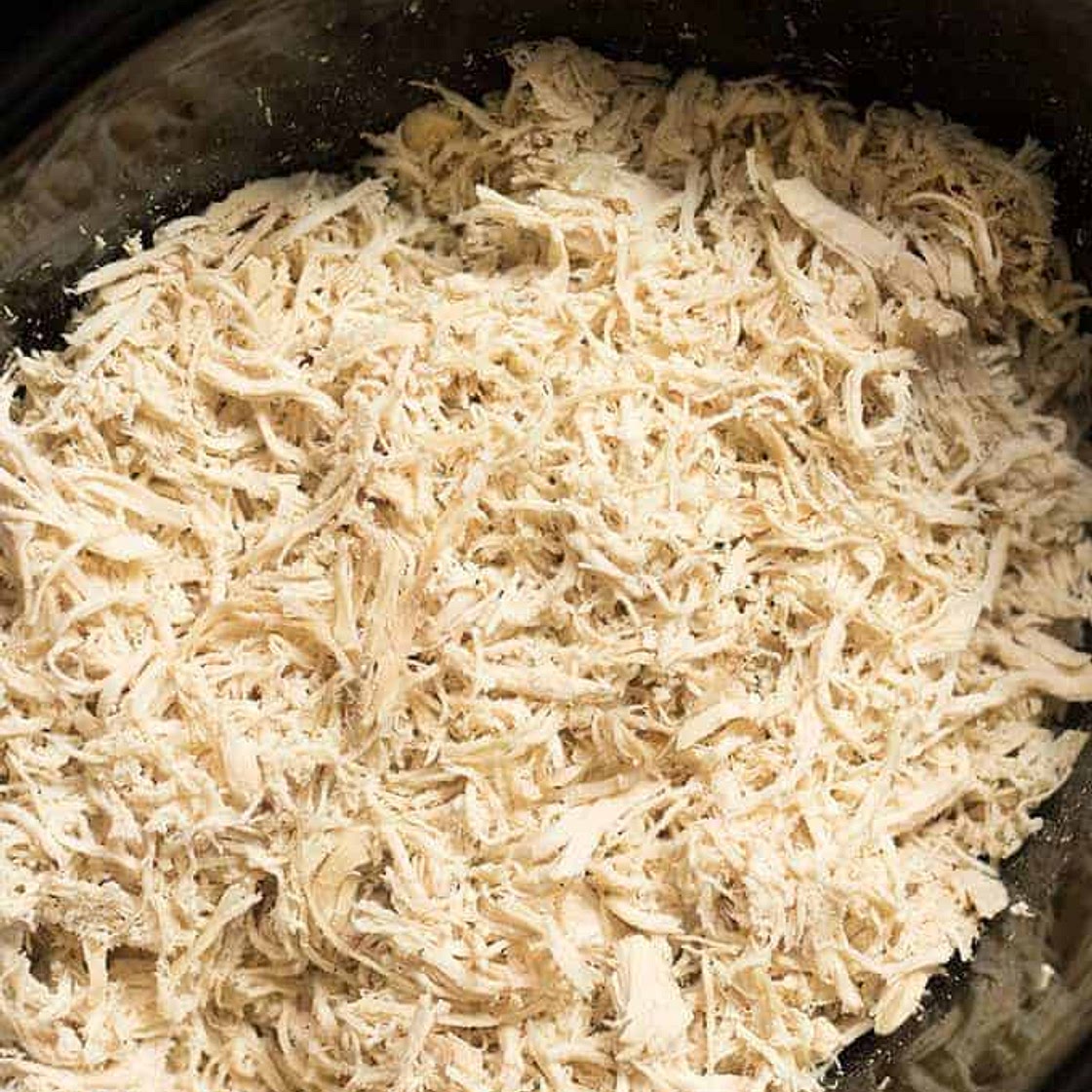 Easy CrockPot Shredded Chicken