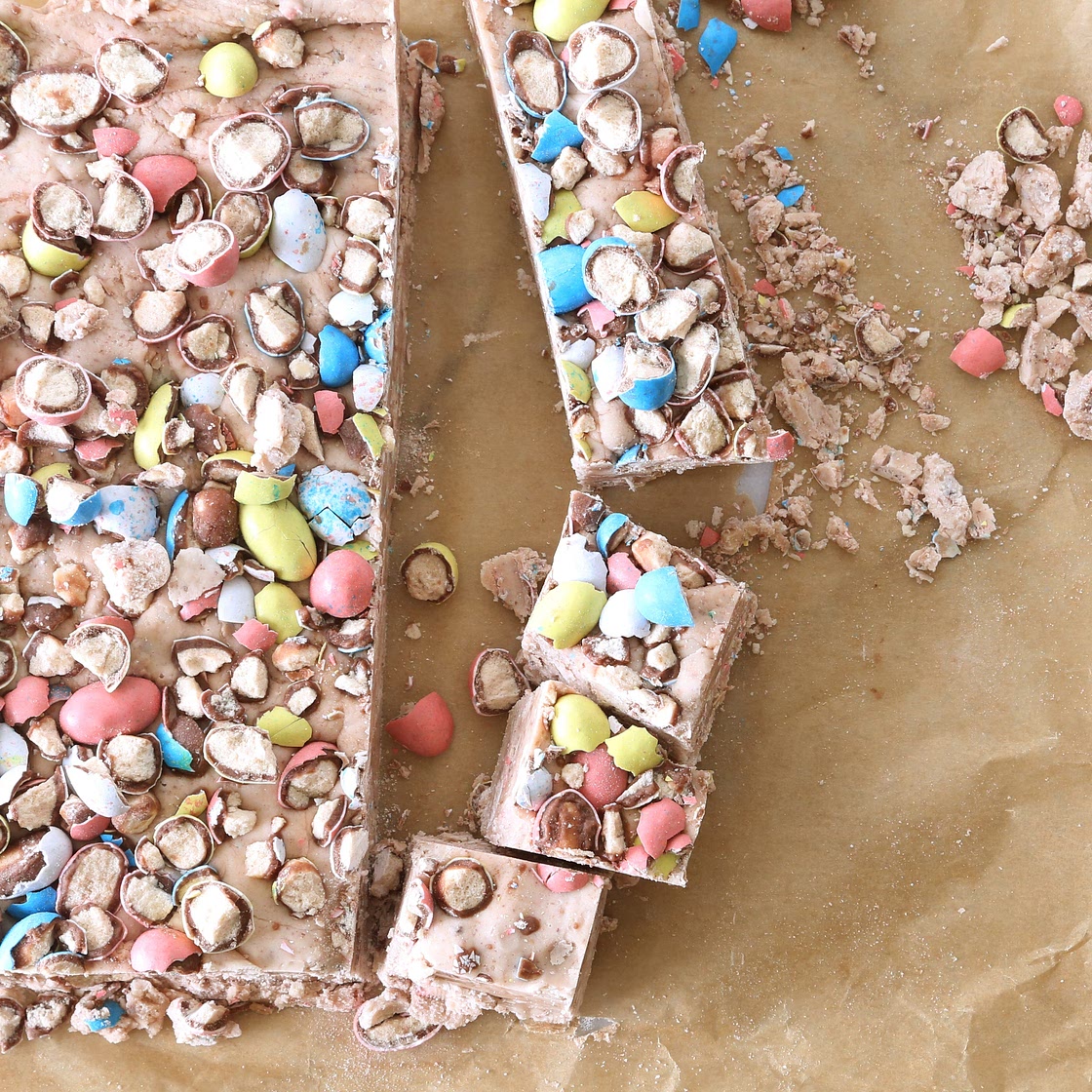 Robin's Egg Malt Fudge