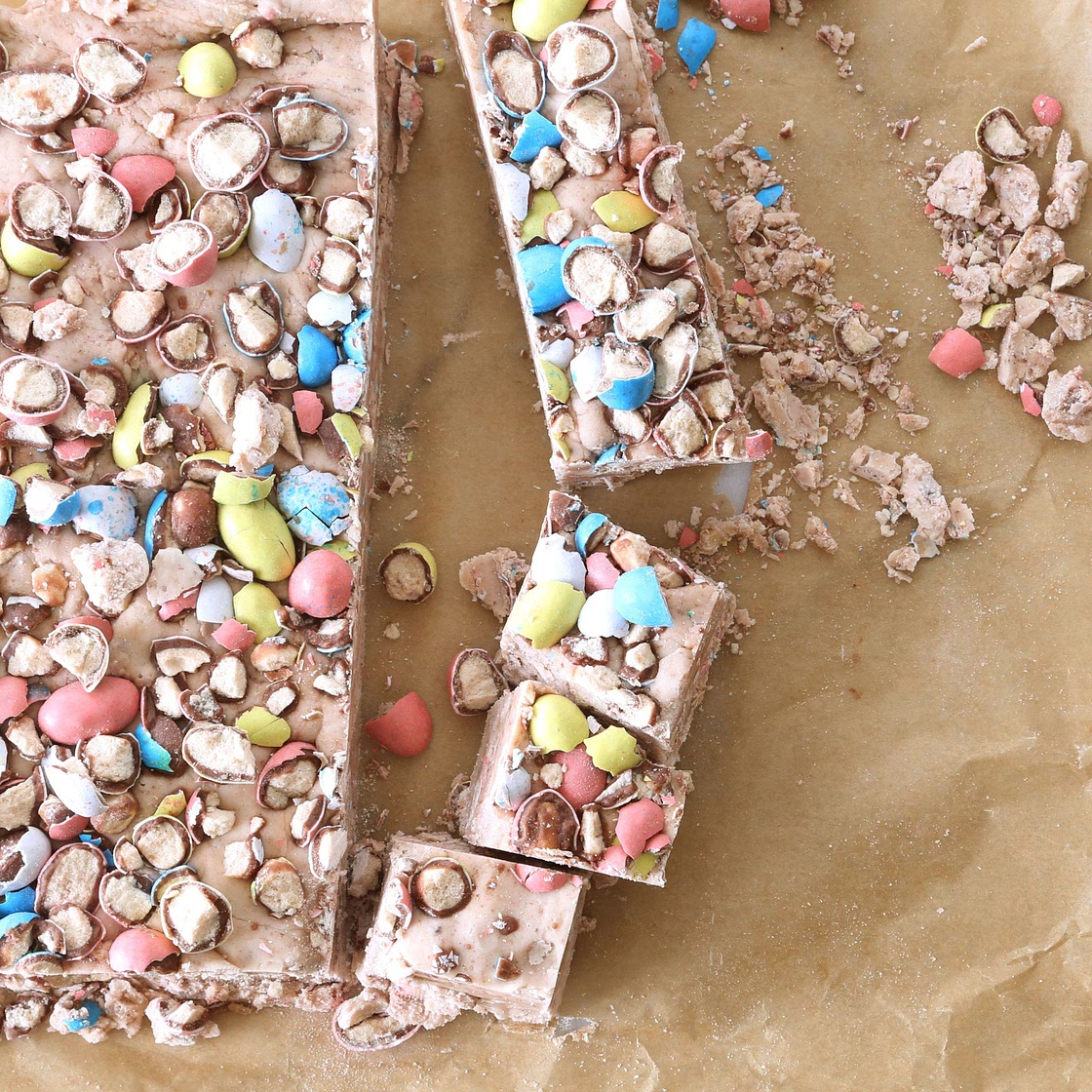 Robin's Egg Malt Fudge