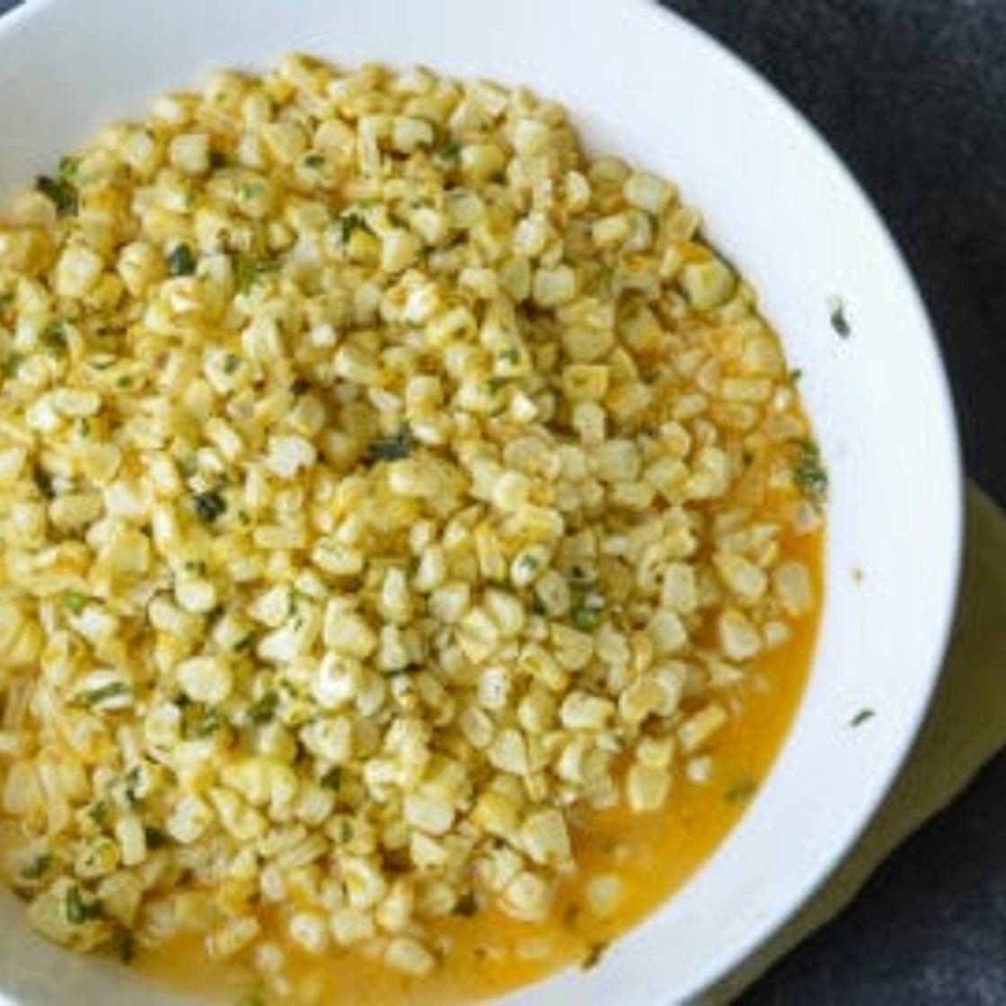 Cilantro Lime Sweet Corn