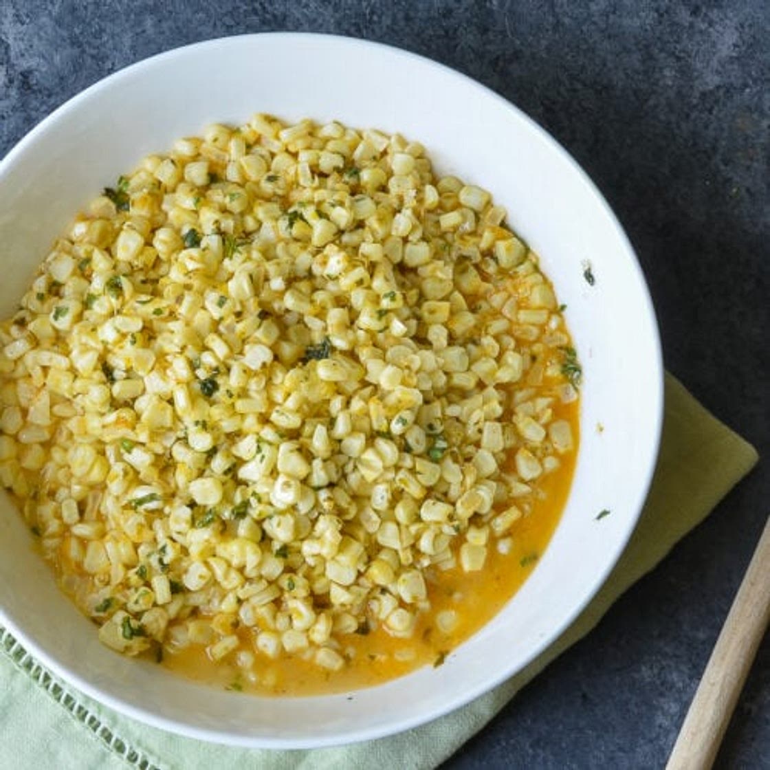 Cilantro Lime Sweet Corn