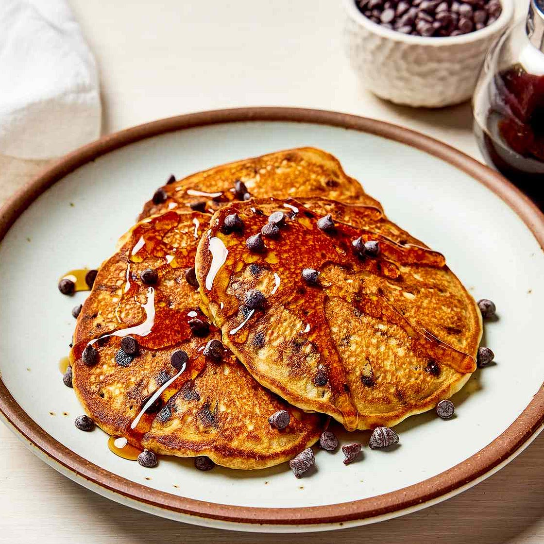 Mini Chocolate Chip Pancakes