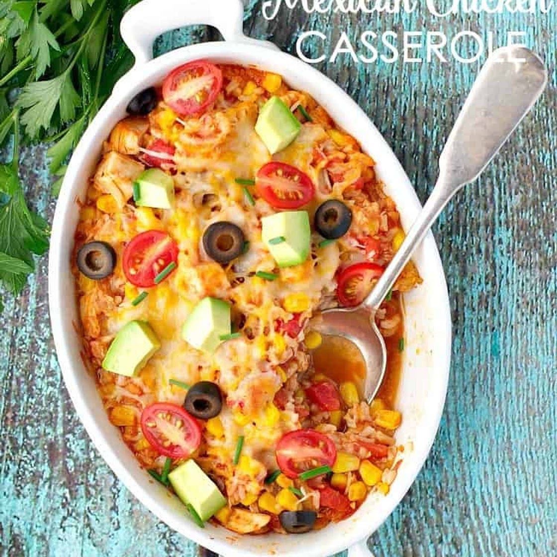 4 Can Mexican Chicken Casserole