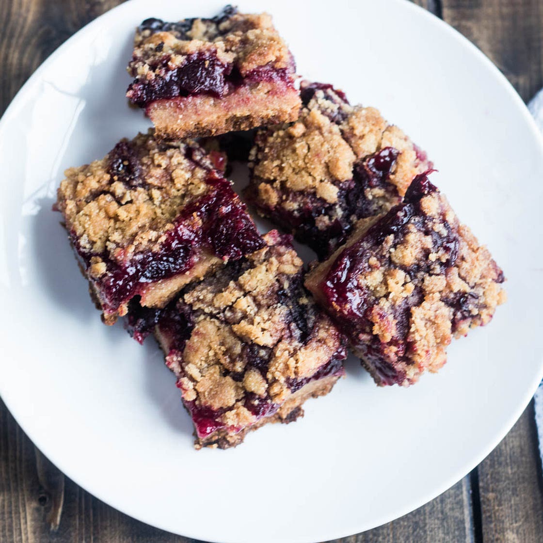 Cherry Pie Crumb Bars