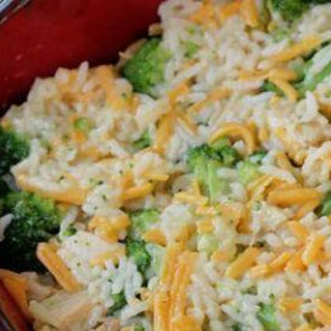 Cheesy Broccoli Chicken & Rice Recipe Freezer Meal!