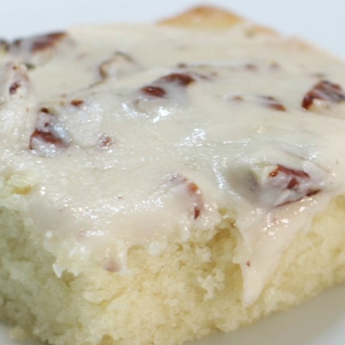 White Texas Sheet Cake