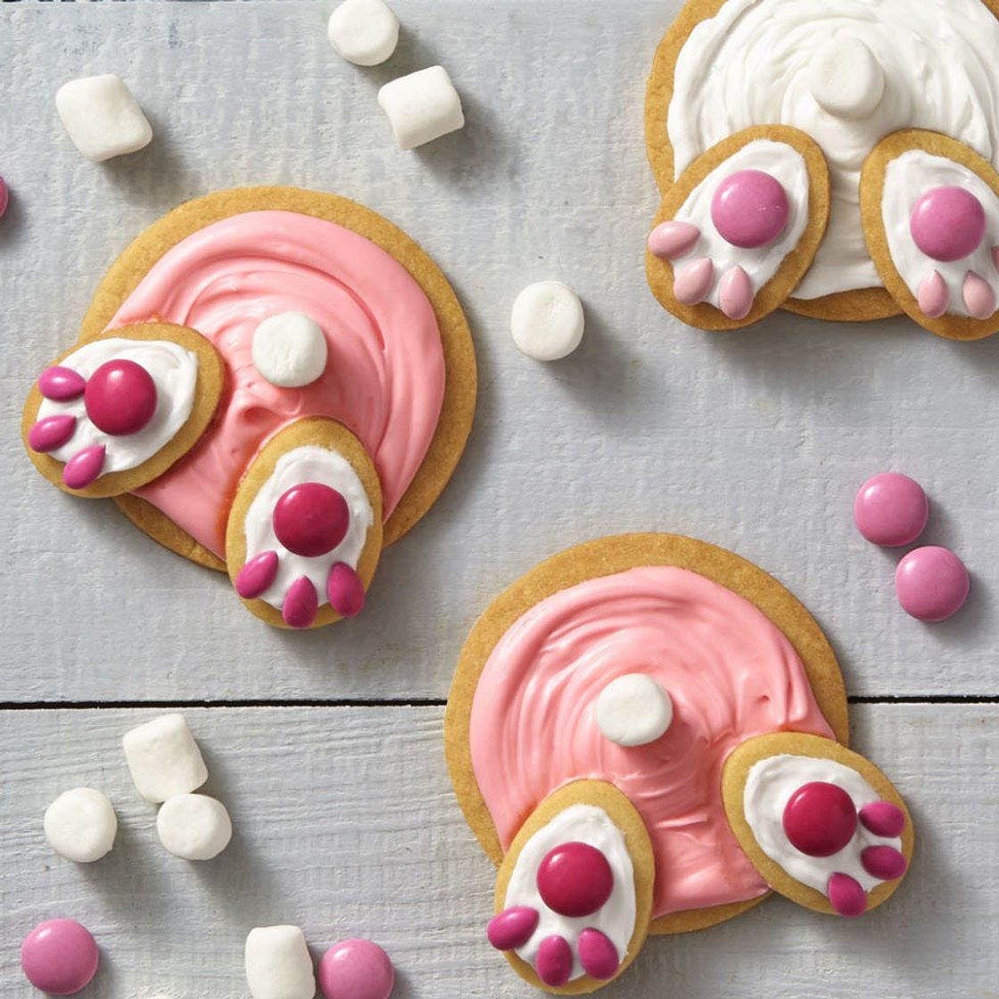 Candy Cottontail Bunny Cookies