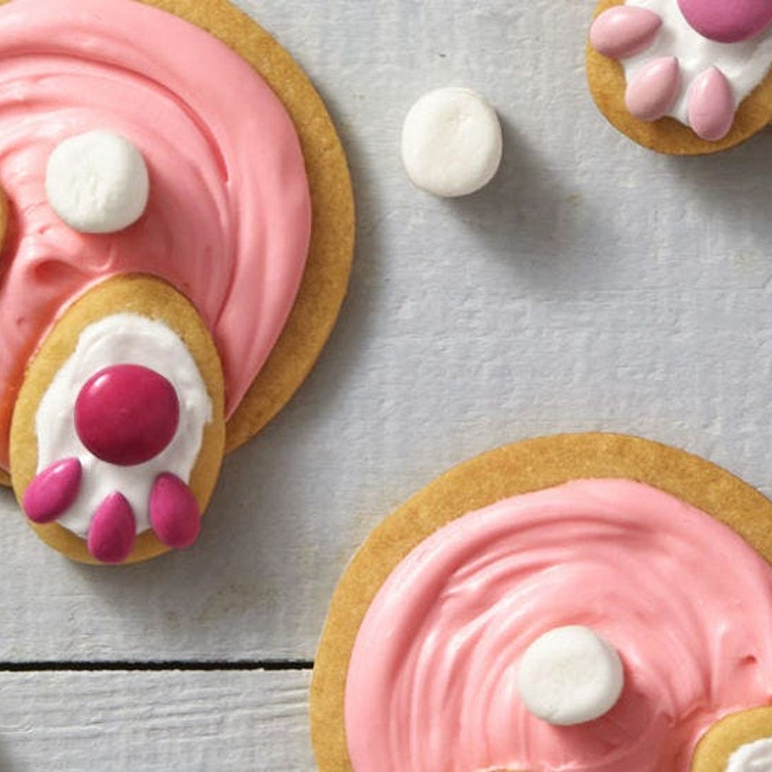 Candy Cottontail Bunny Cookies