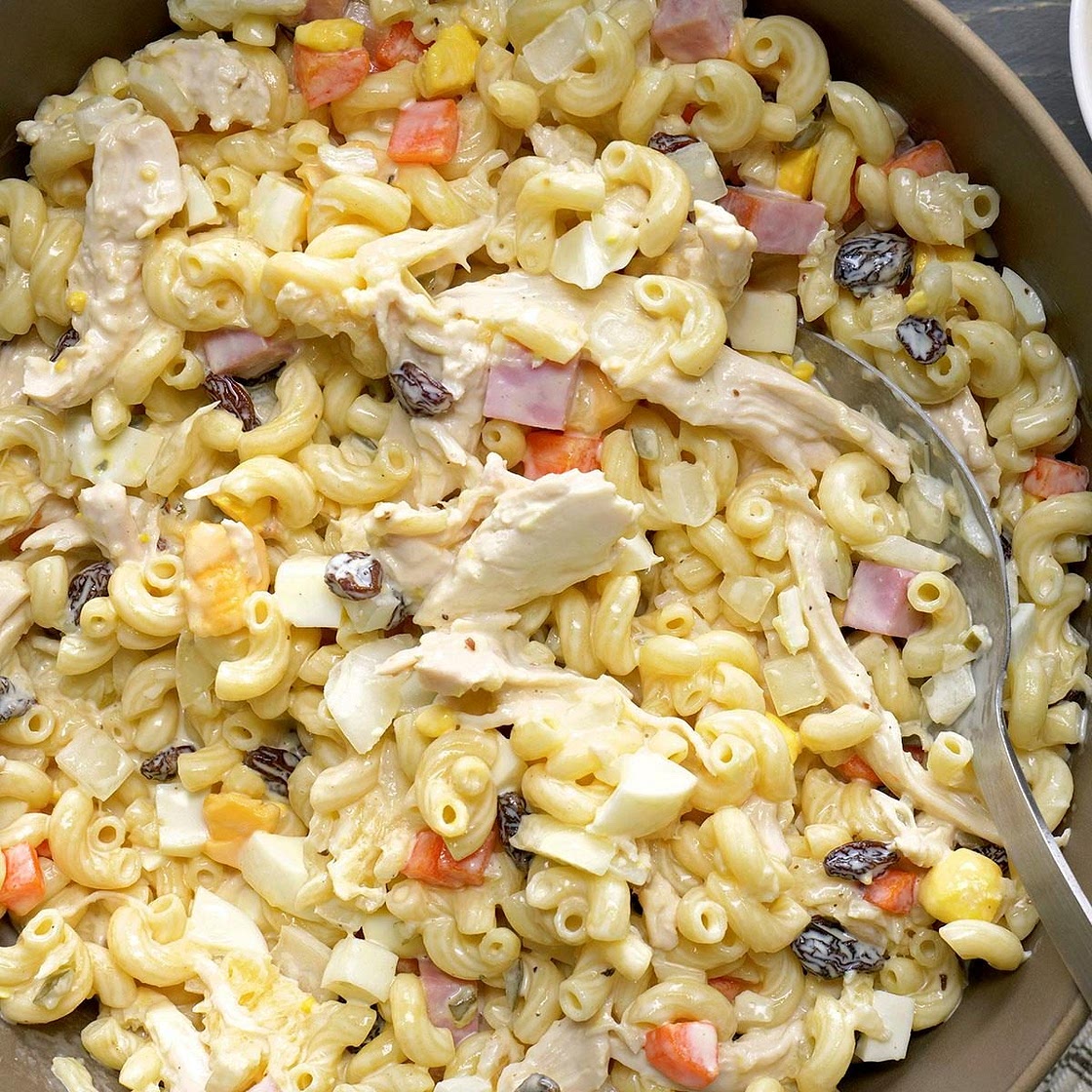Filipino Macaroni Salad