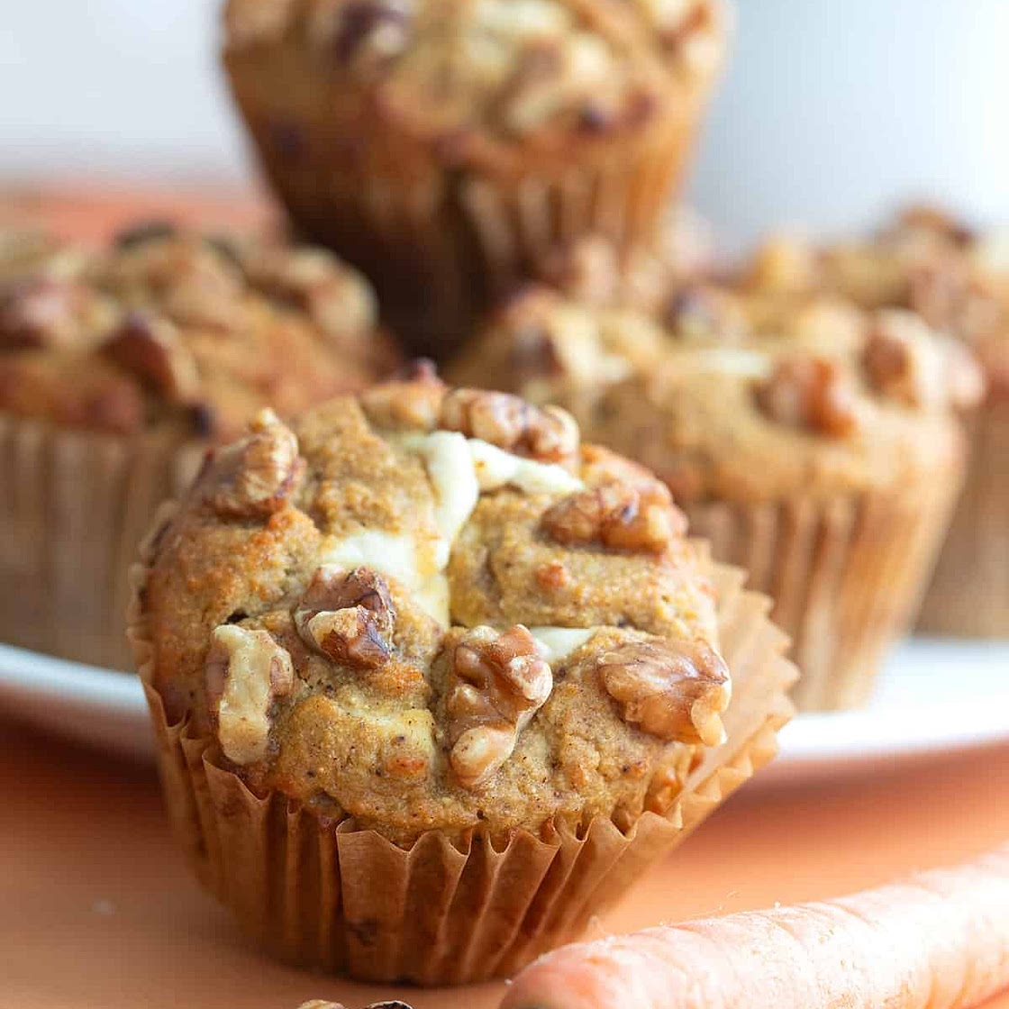 Keto Carrot Cake Muffins