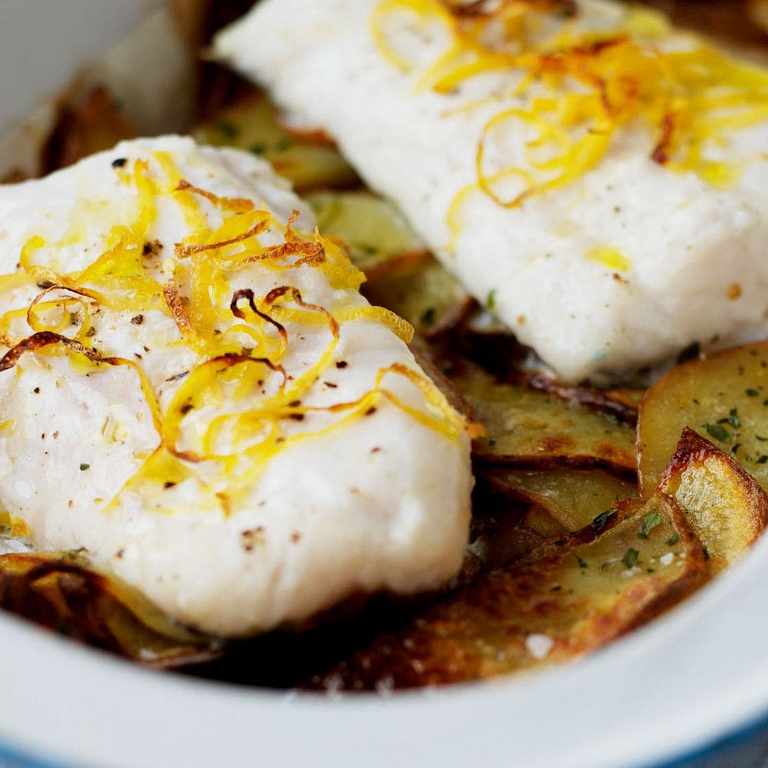 Oven-baked Fish and Chips Recipe