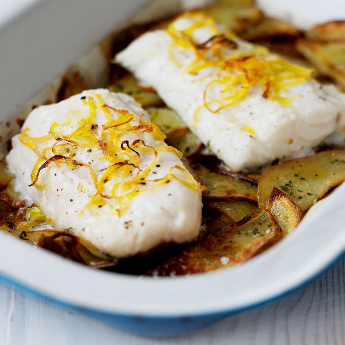 Oven-baked Fish and Chips Recipe