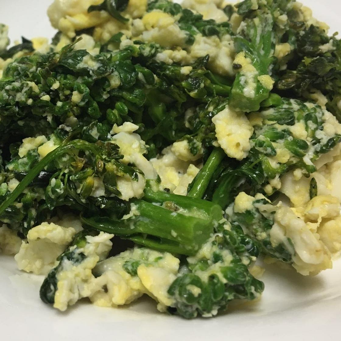 Receita de Farofa de brócolis low carb