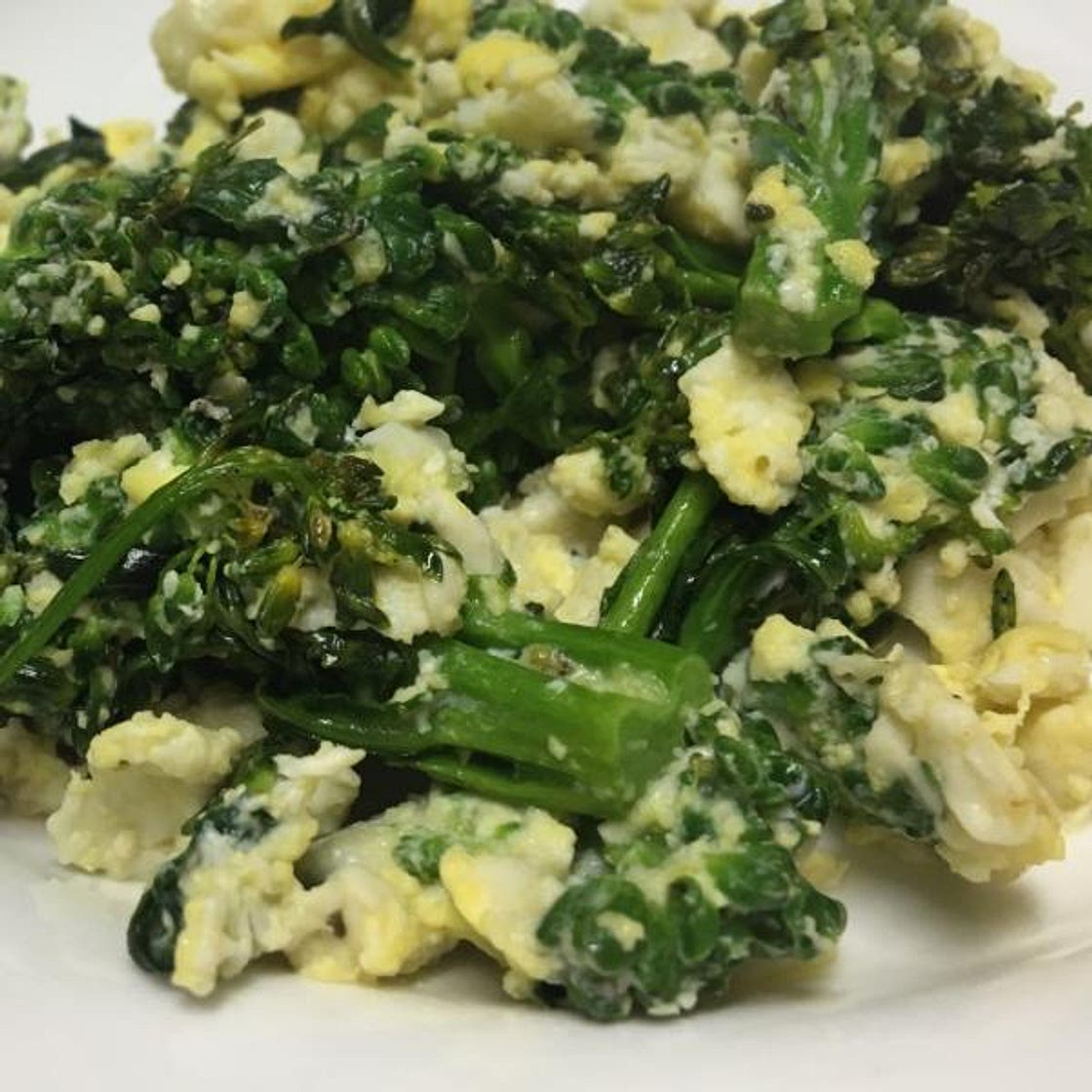 Receita de Farofa de brócolis low carb