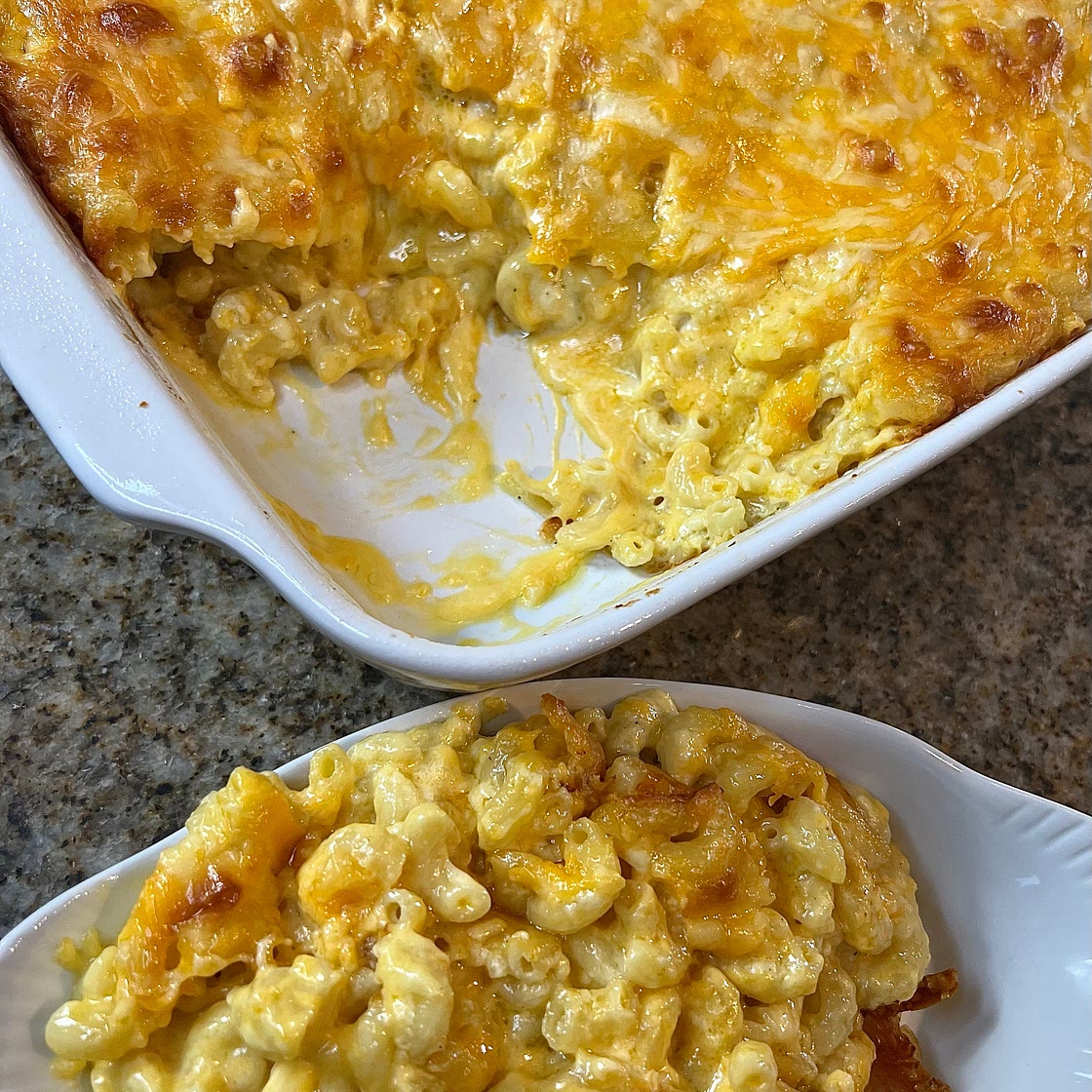 Old Fashioned Soul Food Baked Mac and Cheese