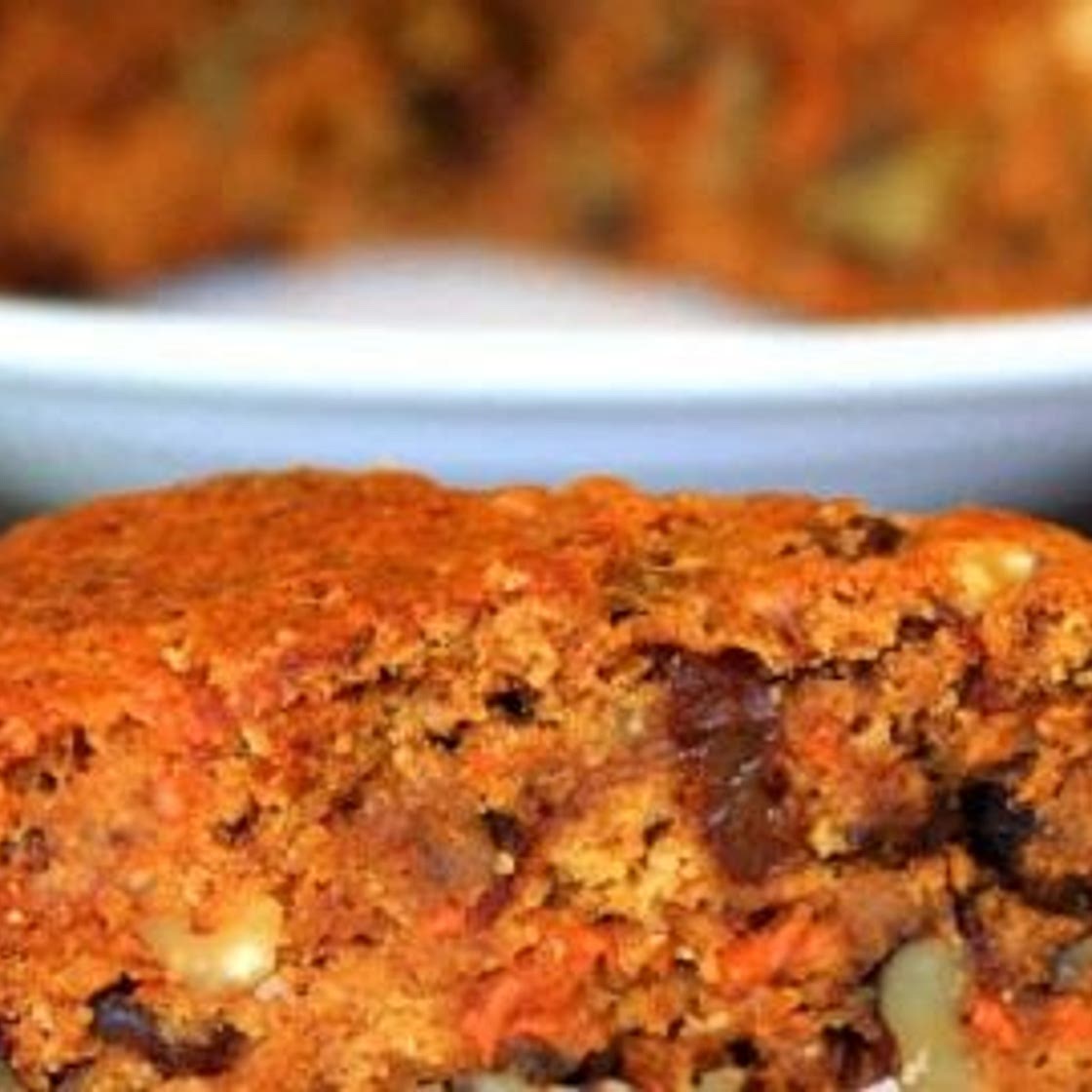 Sugar Free, Fat Free Vegan Carrot Cake