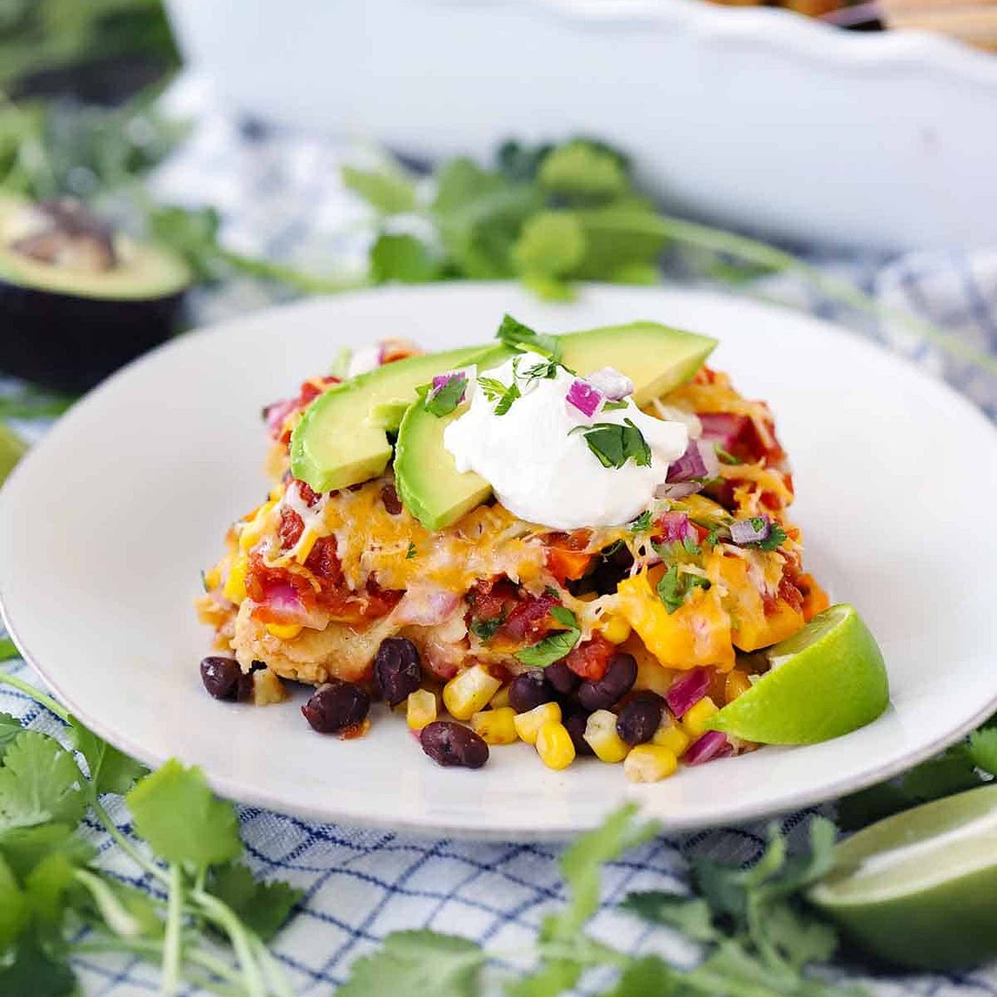 Easy Mexican Lasagna