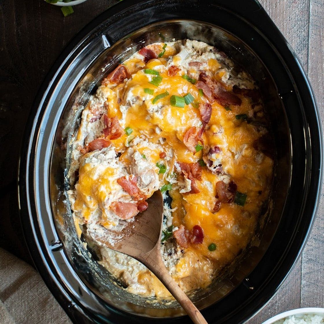 Slow Cooker Crack Chicken