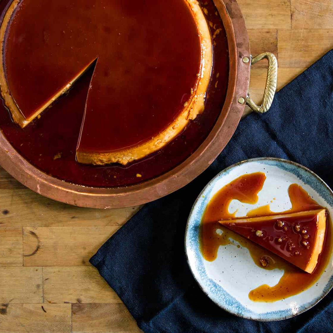Double-Caramel Flan Recipe