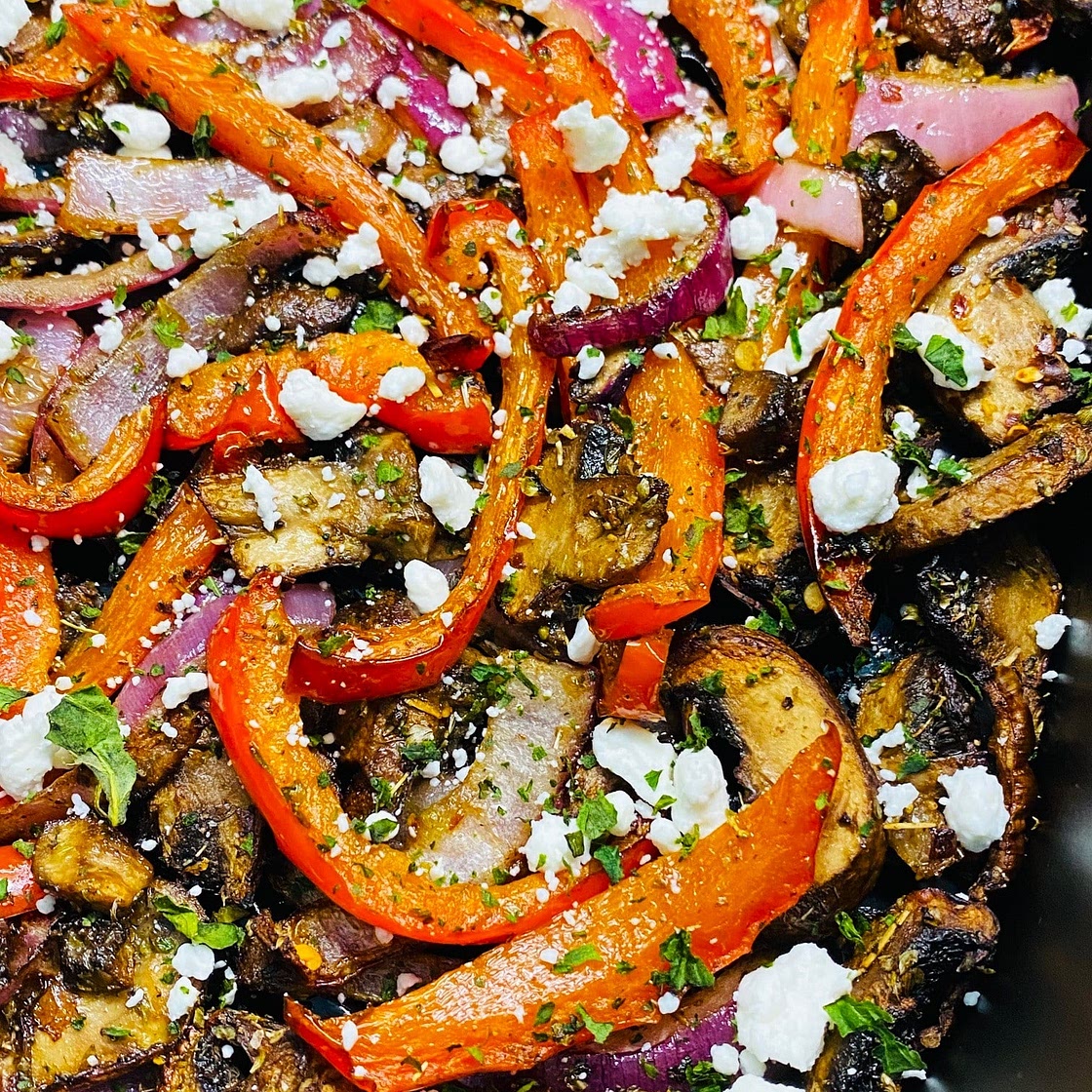 Air Fryer Balsamic Veggies