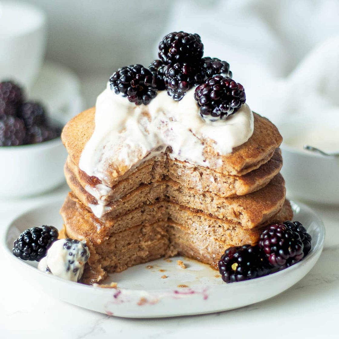 Oat Milk Pancakes with Egg Recipe