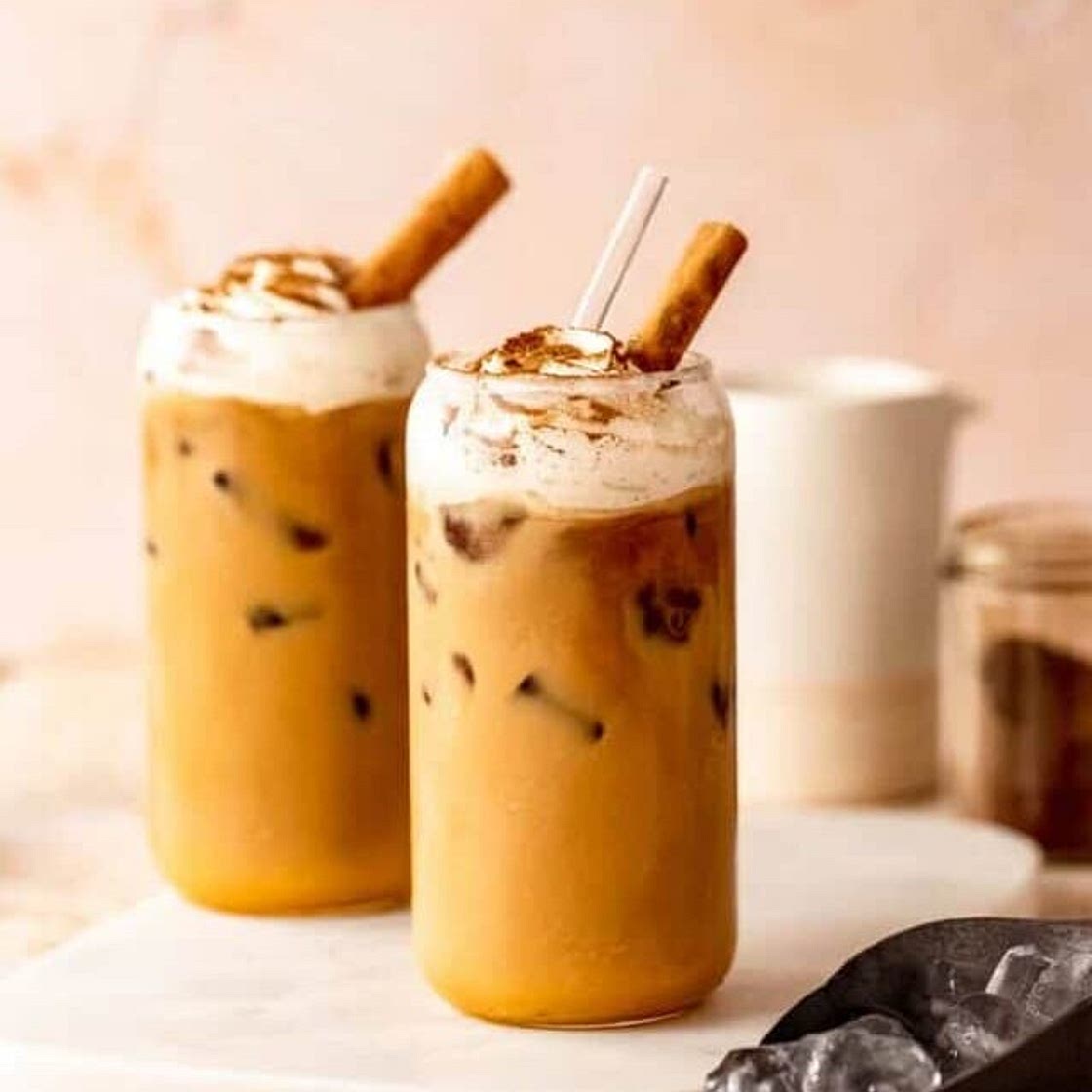 Iced Pumpkin Chai Latte
