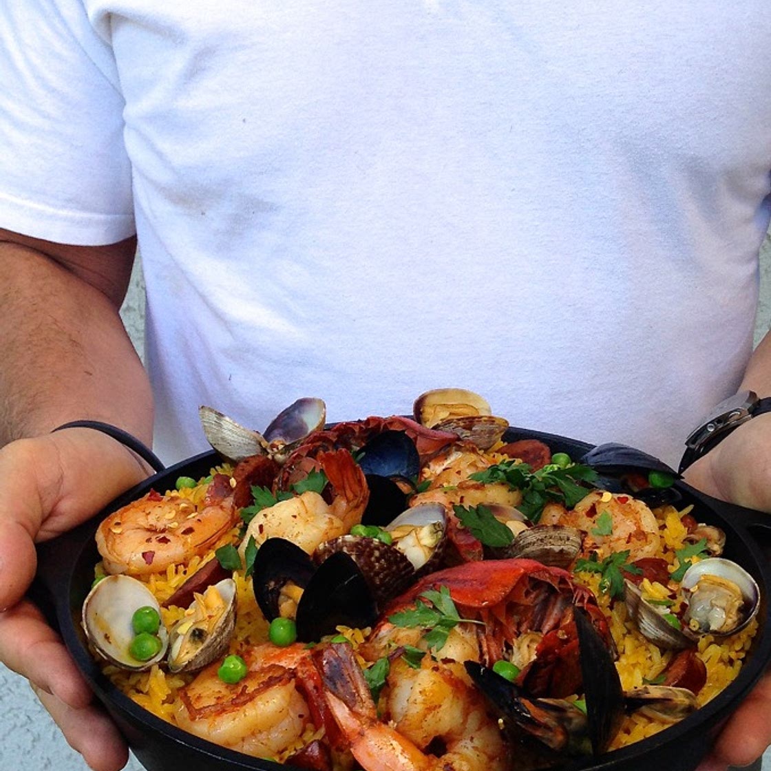 Spanish Seafood Paella Recipe