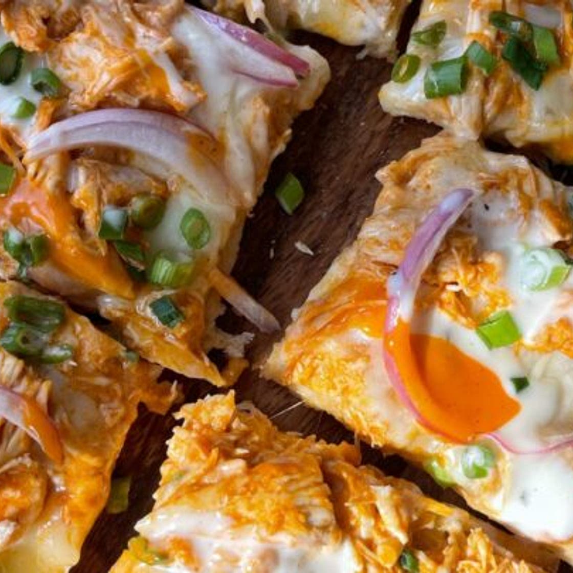 Buffalo Chicken Flatbread