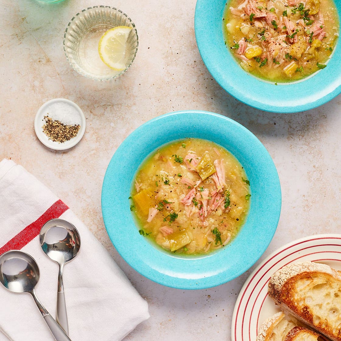 Ham, Leek and Potato Soup | Slimming & Weight Watchers Friendly